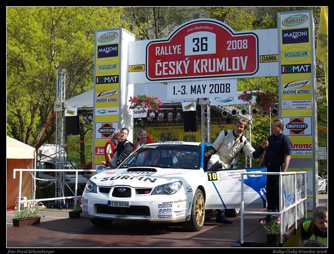 Rallye esk Krumlov 2008, foto Pavel Schamberger