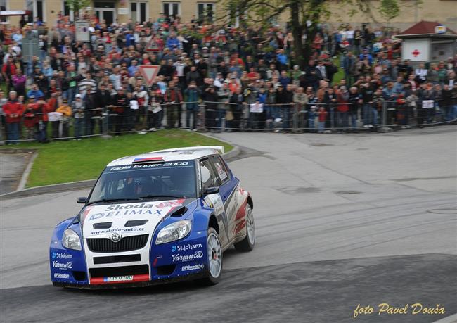 Vojtěch Štajf se vrátil domů z Rallye Český Krumlov s nepořízenou.