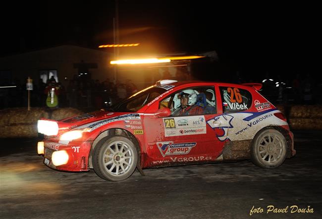 Vojtěch Štajf se vrátil domů z Rallye Český Krumlov s nepořízenou.