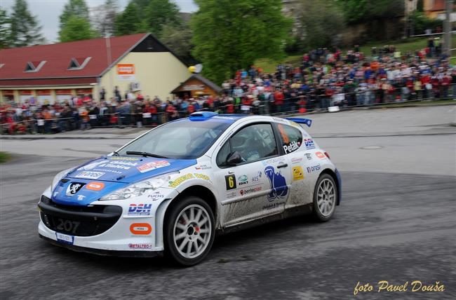 Vojtch tajf se vrtil dom z Rallye esk Krumlov s nepozenou.