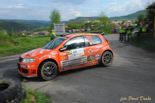 Vojtěch Štajf se vrátil domů z Rallye Český Krumlov s nepořízenou.