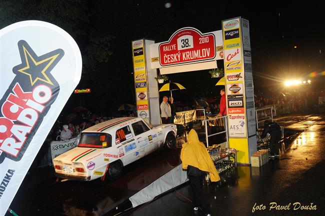 Vojtěch Štajf se vrátil domů z Rallye Český Krumlov s nepořízenou.