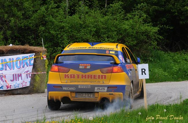 Vojtěch Štajf se vrátil domů z Rallye Český Krumlov s nepořízenou.