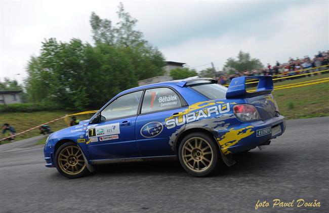 Vojtěch Štajf se vrátil domů z Rallye Český Krumlov s nepořízenou.