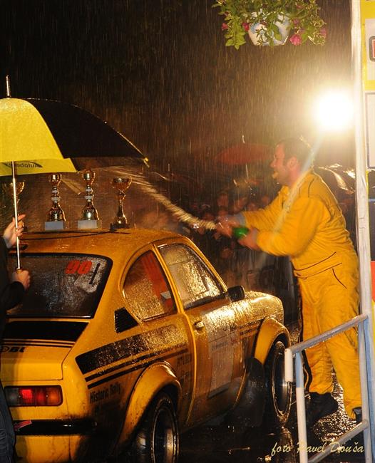 Vojtěch Štajf se vrátil domů z Rallye Český Krumlov s nepořízenou.