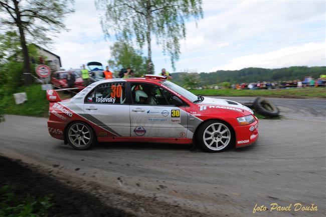 Vojtěch Štajf se vrátil domů z Rallye Český Krumlov s nepořízenou.