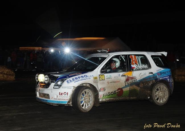 Vojtěch Štajf se vrátil domů z Rallye Český Krumlov s nepořízenou.
