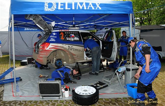 Vojtěch Štajf se vrátil domů z Rallye Český Krumlov s nepořízenou.
