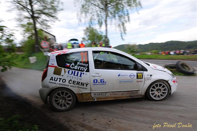 Vojtěch Štajf se vrátil domů z Rallye Český Krumlov s nepořízenou.