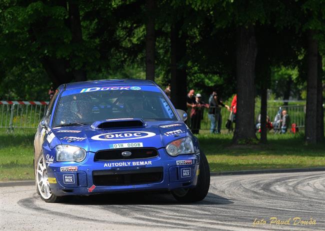 Vojtěch Štajf se vrátil domů z Rallye Český Krumlov s nepořízenou.