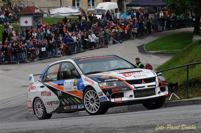 Vojtěch Štajf se vrátil domů z Rallye Český Krumlov s nepořízenou.
