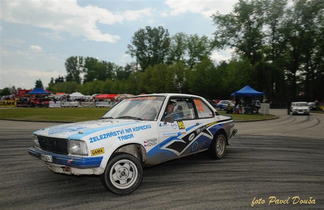 Vojtěch Štajf se vrátil domů z Rallye Český Krumlov s nepořízenou.