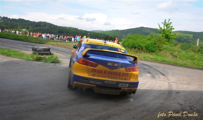 Vojtěch Štajf se vrátil domů z Rallye Český Krumlov s nepořízenou.