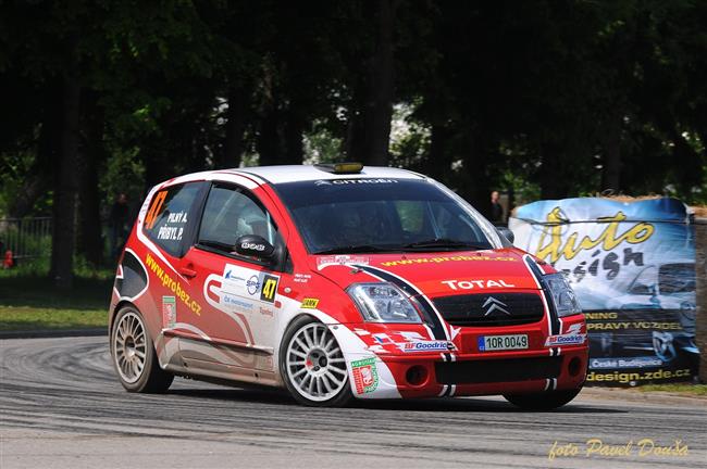 Vojtěch Štajf se vrátil domů z Rallye Český Krumlov s nepořízenou.