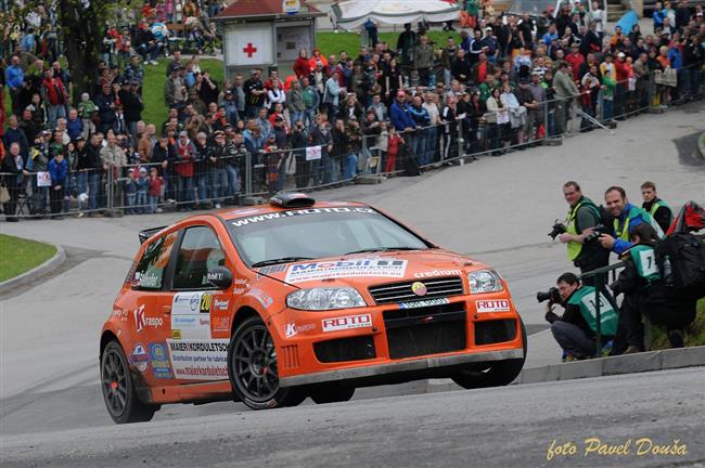Vojtěch Štajf se vrátil domů z Rallye Český Krumlov s nepořízenou.