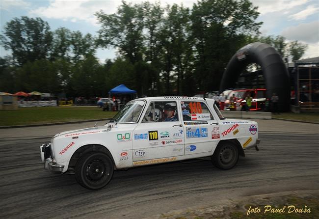 Vojtěch Štajf se vrátil domů z Rallye Český Krumlov s nepořízenou.