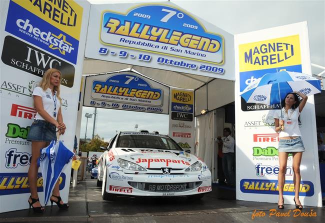 V Krumlov se za tden pojede tak tradin Rallylegend Show.