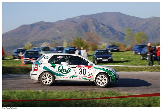 Ohldnut za prbhem slovenskho ampiontu ped Rallye Tatry