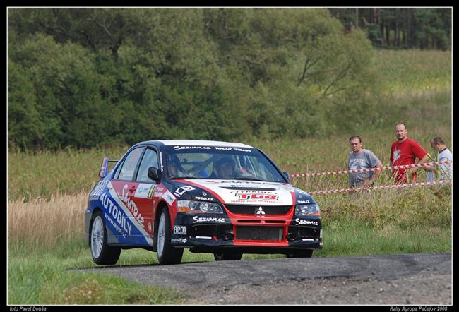 Rally Agropa Paejov 2008. foto Pavel Doua