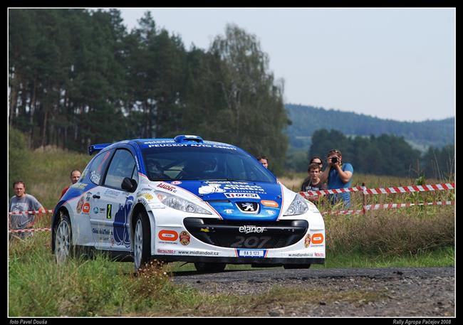 Rally Agropa Paejov 2008. foto Pavel Doua