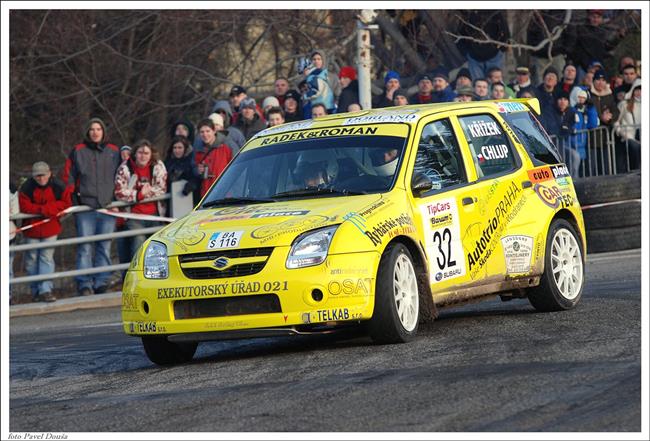 Ped vodn Jnner rallye Vojtch tajf bojuje s virzou. Zmna spolujezdce