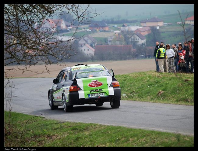 Vclav Pech jun. nespatil cl umavsk rallye