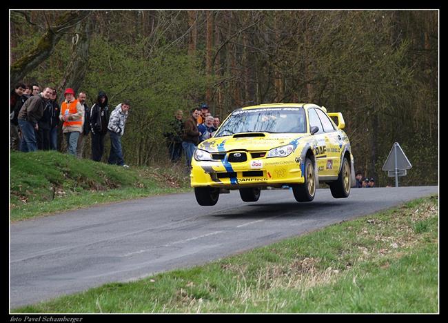 Vclav Pech jun. nespatil cl umavsk rallye