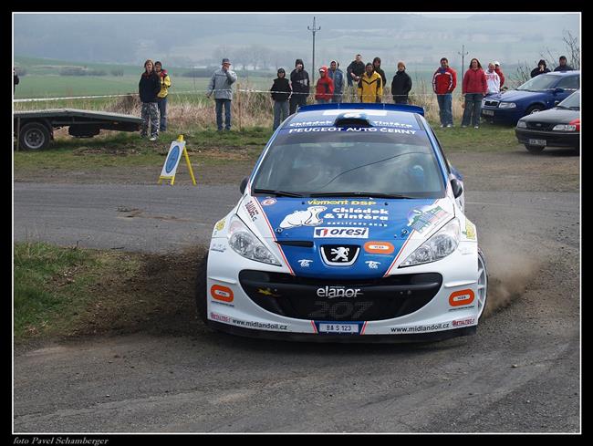 Vclav Pech jun. nespatil cl umavsk rallye