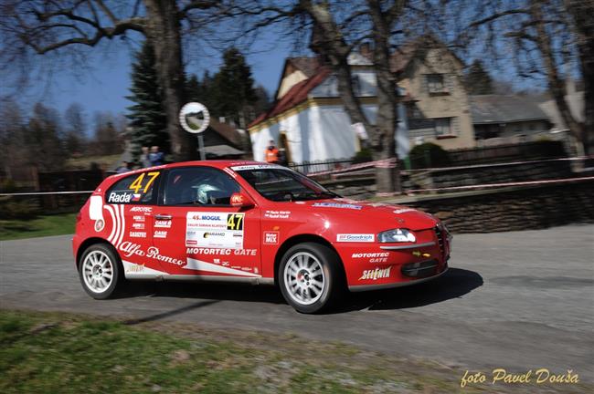 Rada-Kouřil na Mogul Šumava Rallye 2010, foto P.Douša a P.Schamberger