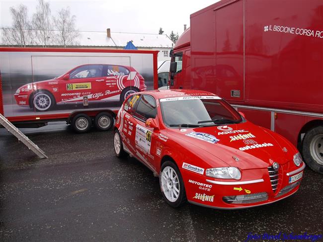 Rada-Kouřil na Mogul Šumava Rallye 2010, foto P.Douša a P.Schamberger