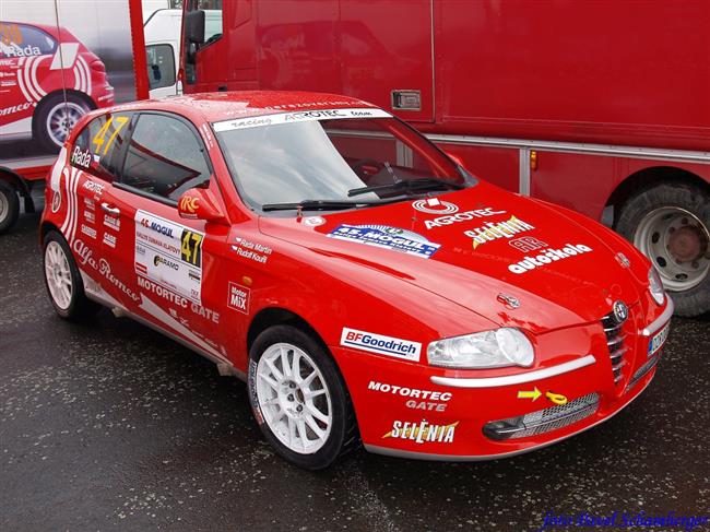Rada-Kouřil na Mogul Šumava Rallye 2010, foto P.Douša a P.Schamberger