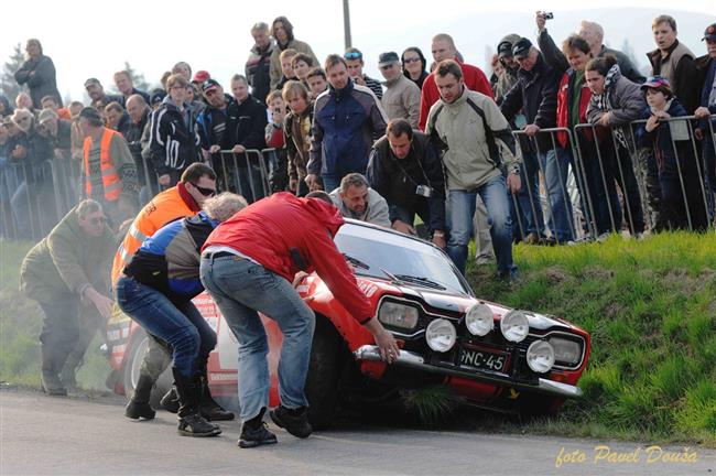 Rallye Vltava 2010 - krizovka na klatovskm okruhu, foto Pavel Doua