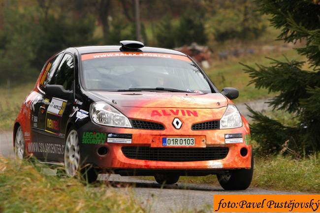 Slovk Melichrek s Lancerem WRC zlat zazil na Vsetn !