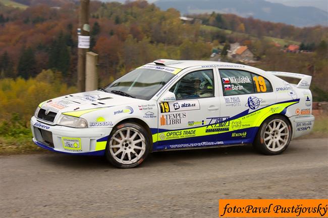 Slovk Melichrek s Lancerem WRC zlat zazil na Vsetn !