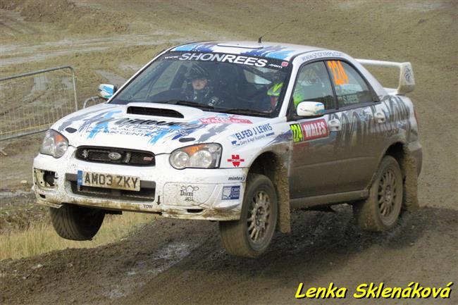 WRC-Wales 2011 Lenka Sklenkov