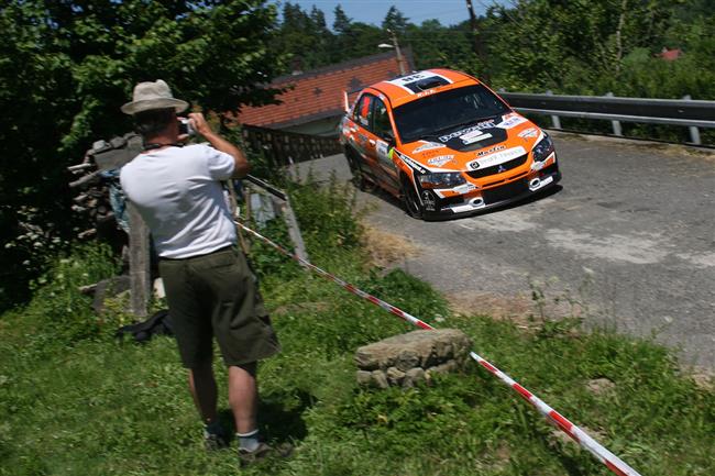 Nedokonen Rallye Bohemia v podn tpna Vojtcha s Fbi S2000