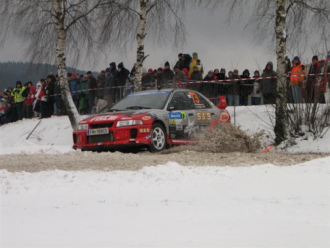 Snhov premira Mini Coopera s Pechem za volantem na Jnner Rallye