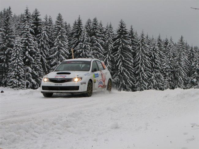Snhov premira Mini Coopera s Pechem za volantem na Jnner Rallye