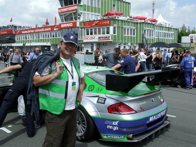 FIA GT3 2010 v Brn, nedle  objektivem Jardy Mareka